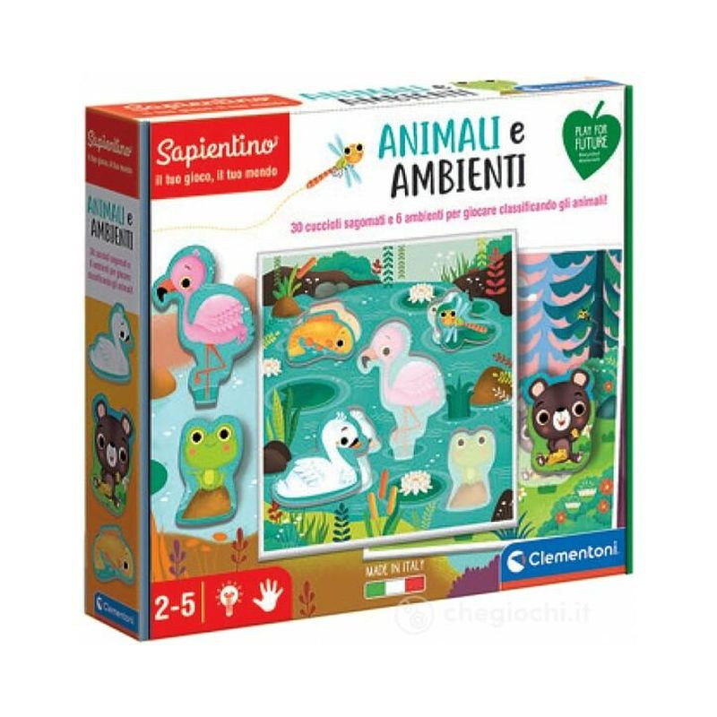 ANIMALI E AMBIENTI EAN 8005125163755 INGROSSO GIOCHI SAPIENTINO