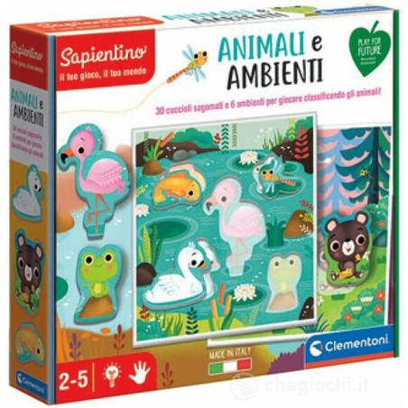 ANIMALI E AMBIENTI EAN 8005125163755 INGROSSO GIOCHI SAPIENTINO