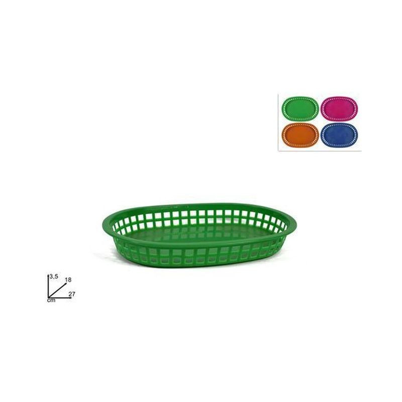 VASSOIO PLASTICA OVALE 4COL EAN 8034048365861 INGROSSO VASSOI E PIROFILE