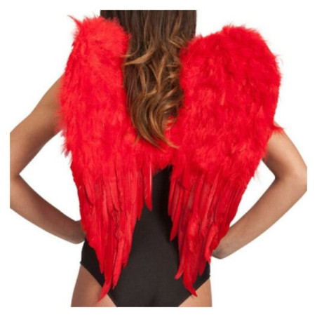 INGROSSO ALI IN PIUMA ROSSE H.CM