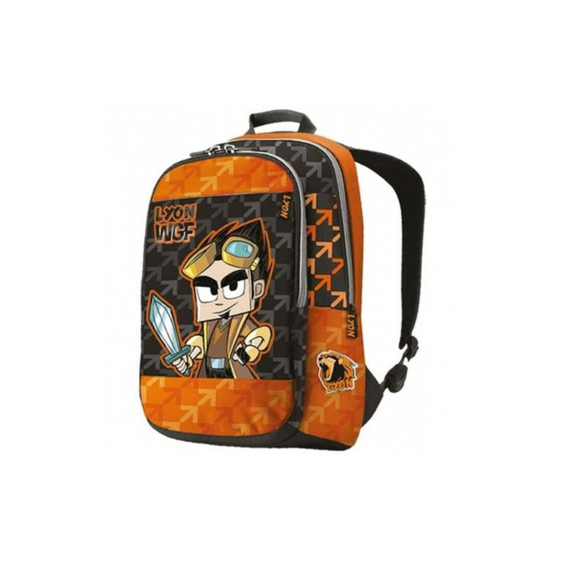 ZAINO ORGANIZZATO LYON GAMER EAN 8058263110556 INGROSSO ZAINI SCUOLA