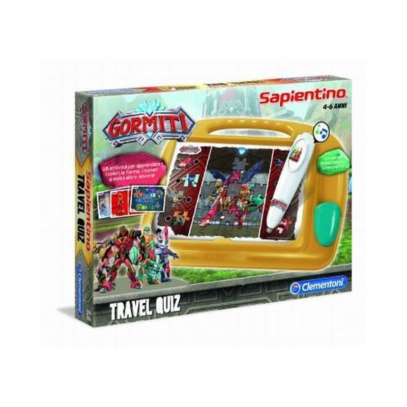 TRAVEL QUIZ GORMITI EAN 8005125161997 INGROSSO GIOCHI SAPIENTINO