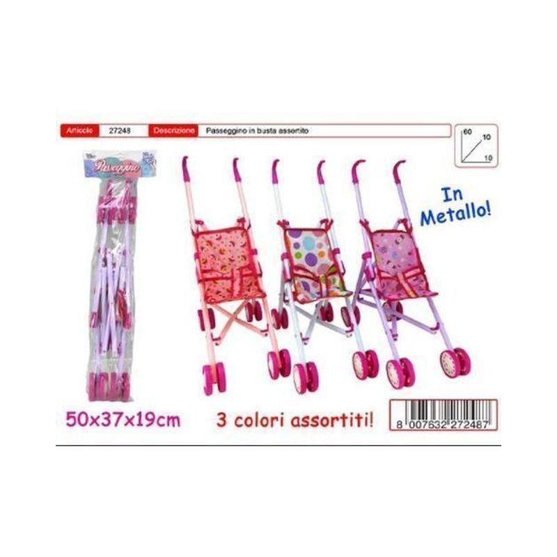 PASSEGGINO IN BUSTA EAN 8007632272487 INGROSSO ACCESSORI PER BAMBOLE