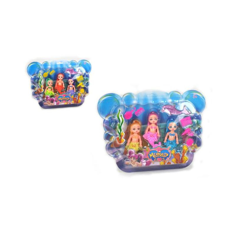 BLISTER 3 SIRENETTE EAN 8010362438313 INGROSSO GIOCHI DA EDICOLA