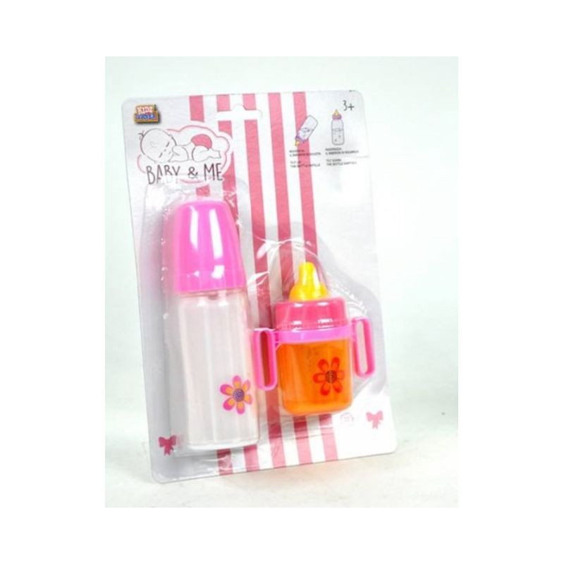 BIBERON MAGICO LATTE E SUCCO EAN 8010362438955 INGROSSO ACCESSORI PER BAMBOLE