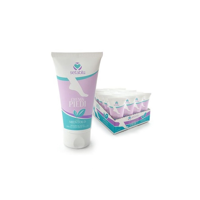 CREMA PIEDI CON MENTOLO 75ML EAN 8050847576642 INGROSSO CREME