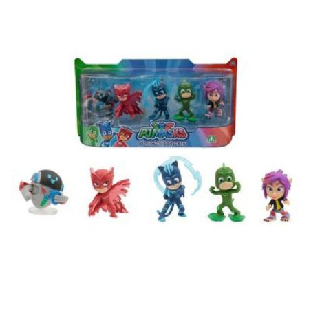 PJ MASKS SET 5 PERS. EAN 8056379074908 INGROSSO PERSONAGGI CARTOON E DISNEY