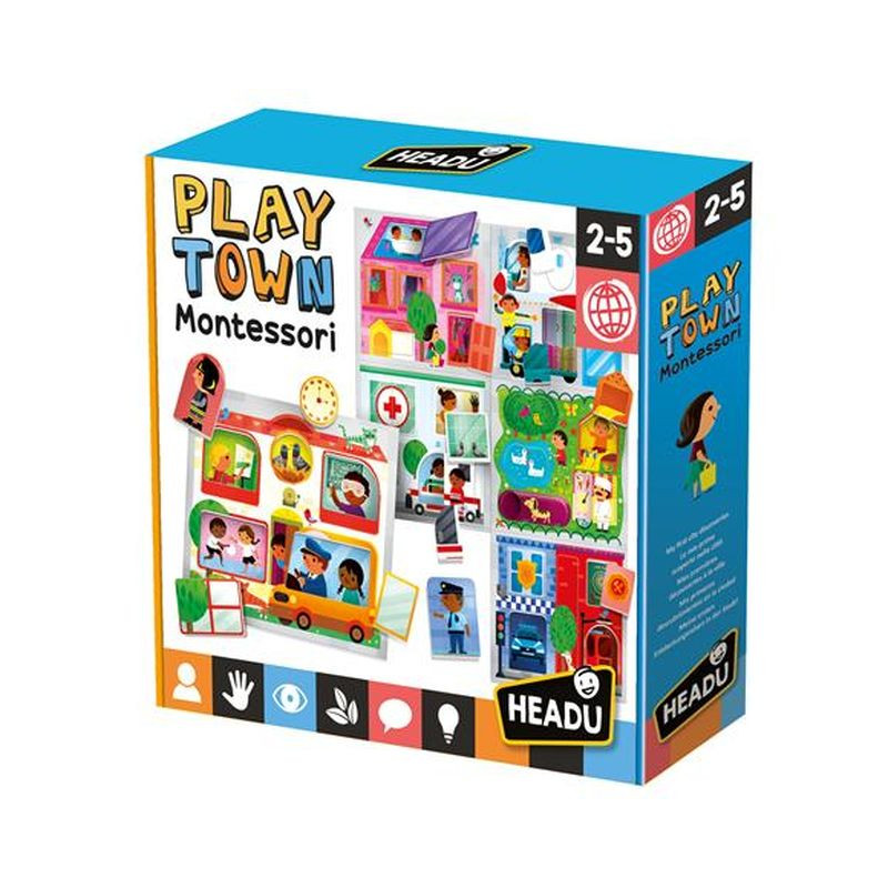 PLAY TOWN MONTESSORI EAN 8059591423615 INGROSSO GIOCHI CREATIVI