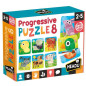 PROGRESSIVE PUZZLE 8 EAN 8059591423936 INGROSSO GIOCHI CREATIVI