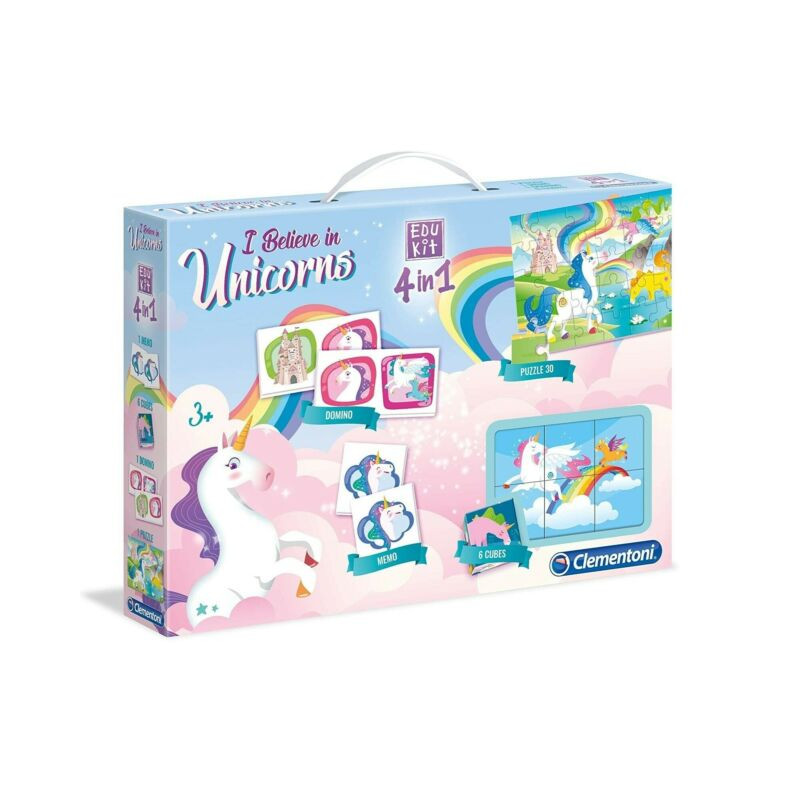 EDUKIT 4IN1 UNICORNO EAN 8005125180356 INGROSSO GIOCHI SAPIENTINO