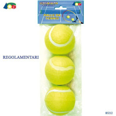 INGROSSO BUSTA 3 PALLE TENNIS