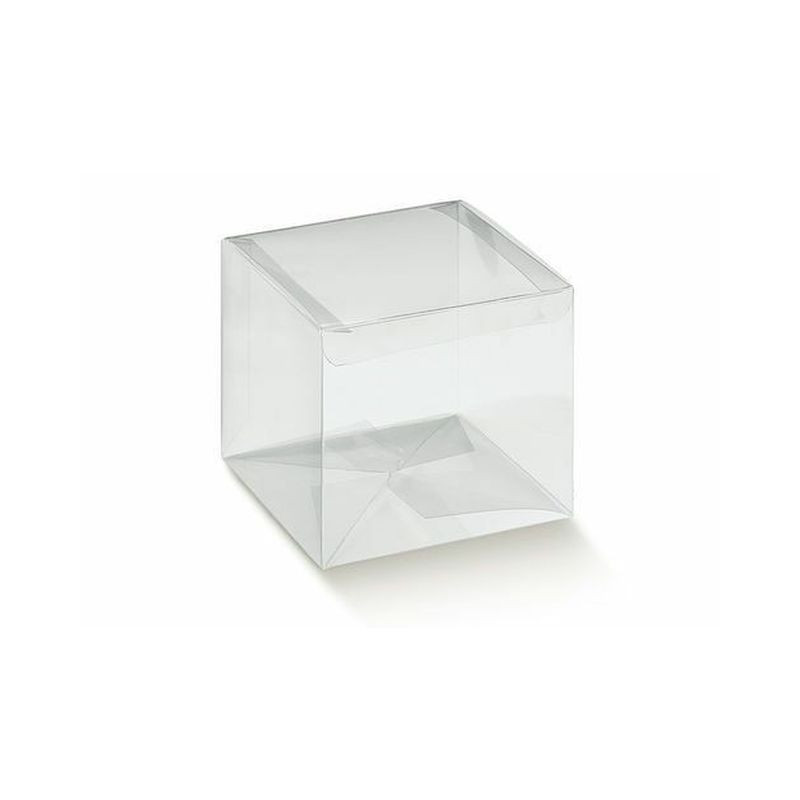 CUBO BOX TRASPARENTE CM 6X6X3