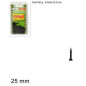 VITI NERE MIS. 25MM IN BLISTER EAN 8034048178751 INGROSSO VITI E CHIODI