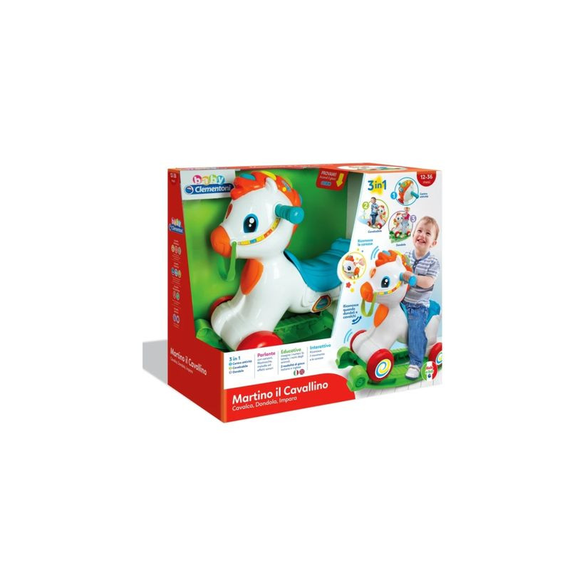 MARTINO RIDE ON (ITA) EAN 8005125177523 INGROSSO BABY CLEMENTONI