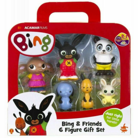 BING SET 6 PERSONAGGI EAN 8056379080008 INGROSSO PERSONAGGI CARTOON E DISNEY