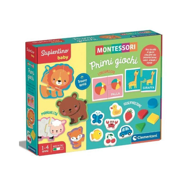 MONTESSORI BABY - PRIMI GIOCHI EAN 8005125164158 INGROSSO GIOCHI SAPIENTINO