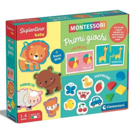 MONTESSORI BABY - PRIMI GIOCHI EAN 8005125164158 INGROSSO GIOCHI SAPIENTINO