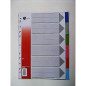 DIVISORIO 6 TASTI COLORATI PPL EAN 8004434734786 INGROSSO COPERTINE SEMPLICI E DIVISORI