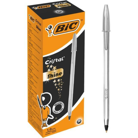 SFERA BIC SILVER CELEBRATE C.20 EAN 3086123509641 INGROSSO PENNE PER LA SCUOLA