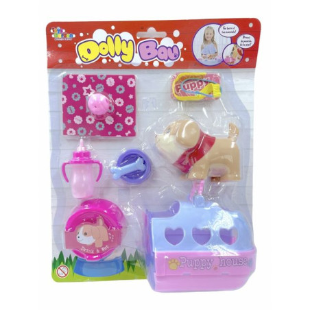 SET CANE CON ACCESSORI EAN 8007632271756 INGROSSO BUSTE ANIMALI GIOCATTOLO