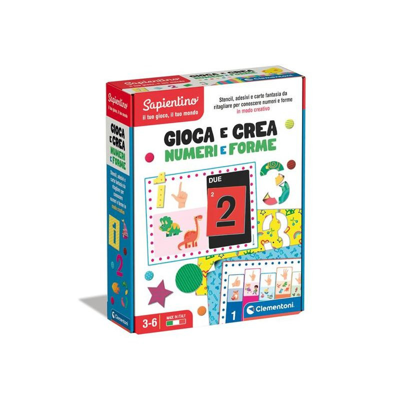 CREA E GIOCA: I NUMERI EAN 8005125167272 INGROSSO GIOCHI SAPIENTINO