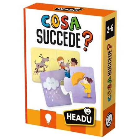 COSA SUCCEDE? 3-6 ANNI EAN 8057592352361 INGROSSO GIOCHI CREATIVI