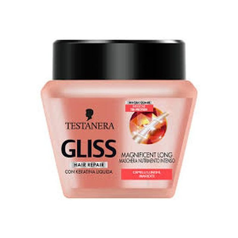 GLISS MASCHERA NUTRIMENTO 300ML EAN 8015700158090 INGROSSO CREME