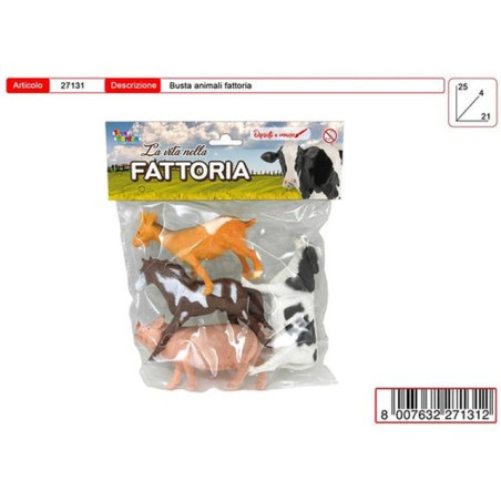 BUSTA FATTORIA EAN 8007632271312 INGROSSO BUSTE ANIMALI GIOCATTOLO