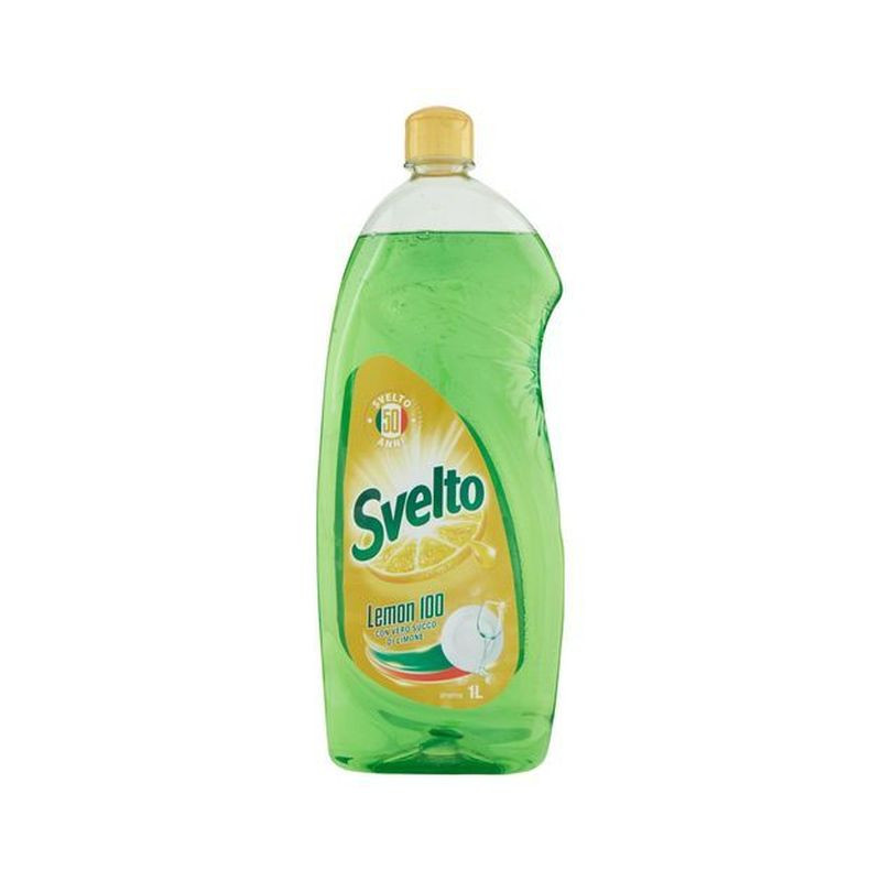 SVELTO PIATTI 1 LT LIMONE VERDE EAN 8000630720066 INGROSSO DETERSIVI