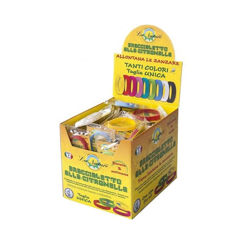 BRACCIALETTO ALLA CITRONELLA EAN 8000061037191 INGROSSO ARTICOLI CAMPEGGIO