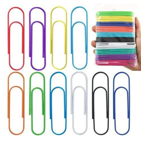 INGROSSO FERMAGLI COLORATI BLIST