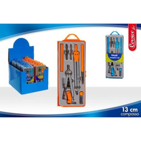 COMPASSO C/ACCESSORI IN BOX 2ASS EAN 8032732105021 INGROSSO COMPASSI