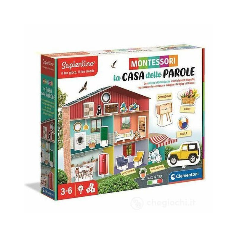 MONTESSORI - LA CASETTA EAN 8005125163434 INGROSSO GIOCHI SAPIENTINO