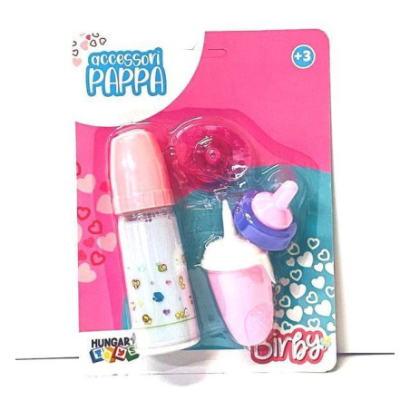 SET BIBERON MAGICO CON ACCESSORI EAN 5999572781033 INGROSSO ACCESSORI PER BAMBOLE