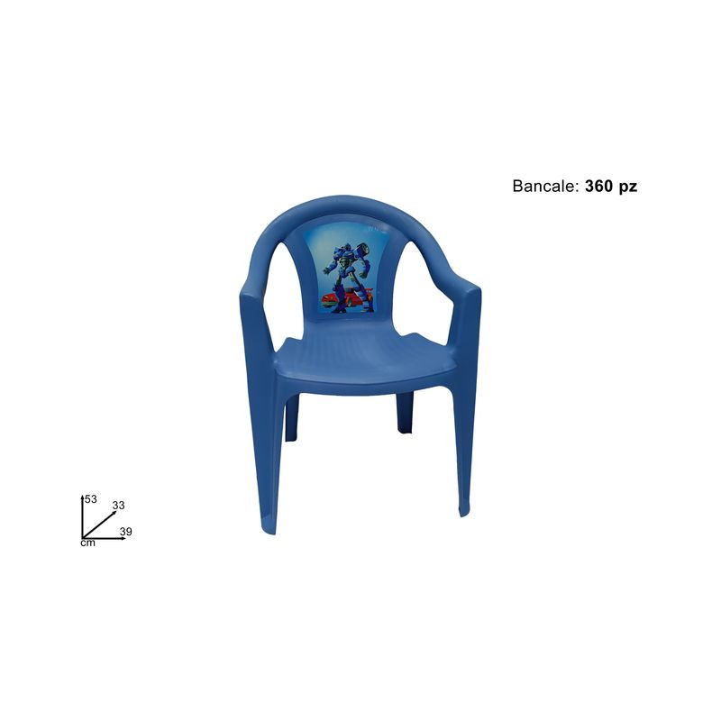 SEDIA BIMBO BLU ART.178 EAN 8034048593882 INGROSSO TAPPETI SEDIE PER BAMBINI