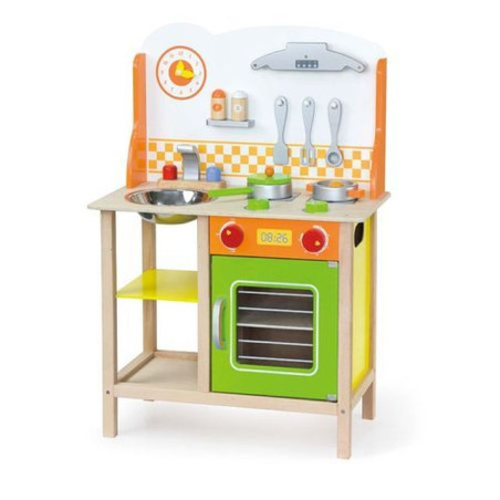 CUCINA LEGNO CM 60X81X30 EAN 6934510509576 INGROSSO GIOCHI IN LEGNO