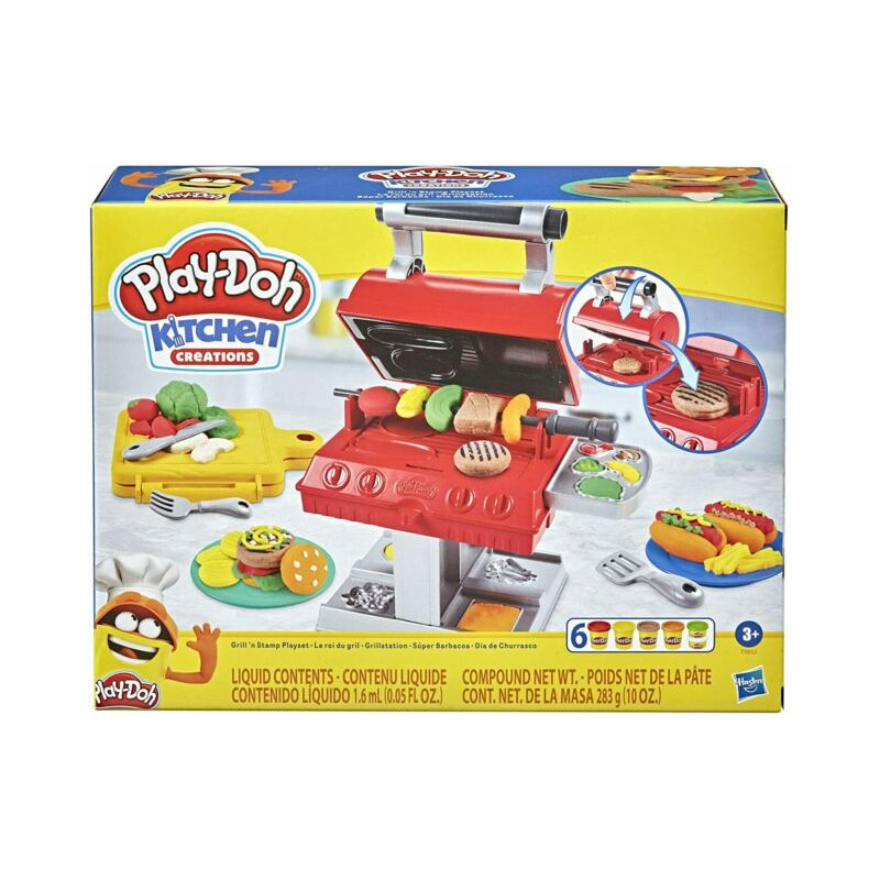 PD GRILL N STAMP PLAYSET EAN 5010993786244 INGROSSO PASTA PER MODELLARE DIDO