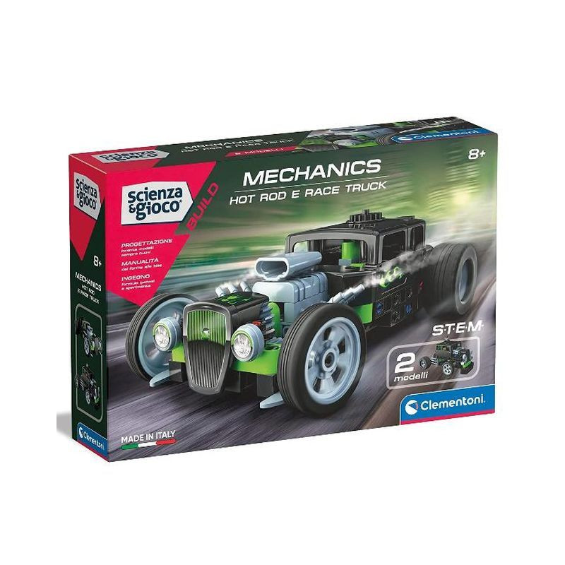 HOT ROD E RACE TRUCK NEW 19335 EAN 8005125193356 INGROSSO SCIENZA E GIOCO CLEMENTONI