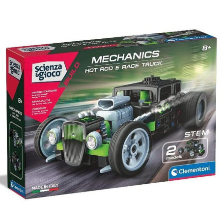 HOT ROD E RACE TRUCK NEW 19335 EAN 8005125193356 INGROSSO SCIENZA E GIOCO CLEMENTONI