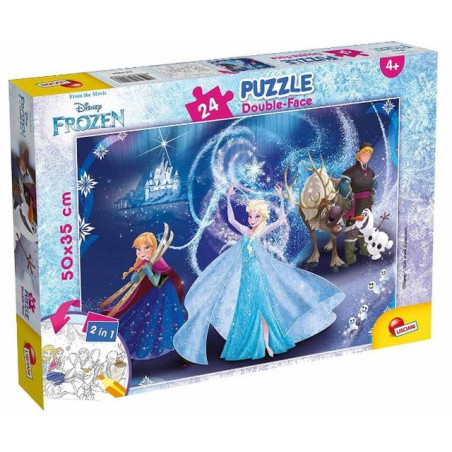 PUZZLE DF PLUS 24 FROZEN EAN 8008324074006 INGROSSO PUZZLE CLASSICI