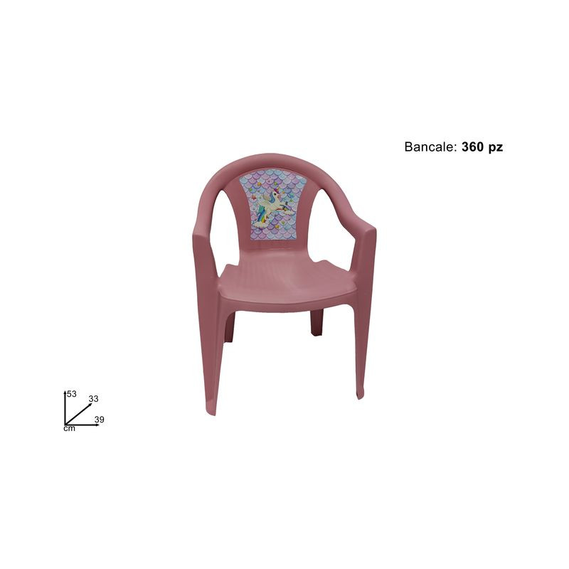 SEDIA BIMBA PINK ART.178 EAN 8034048593998 INGROSSO TAPPETI SEDIE PER BAMBINI