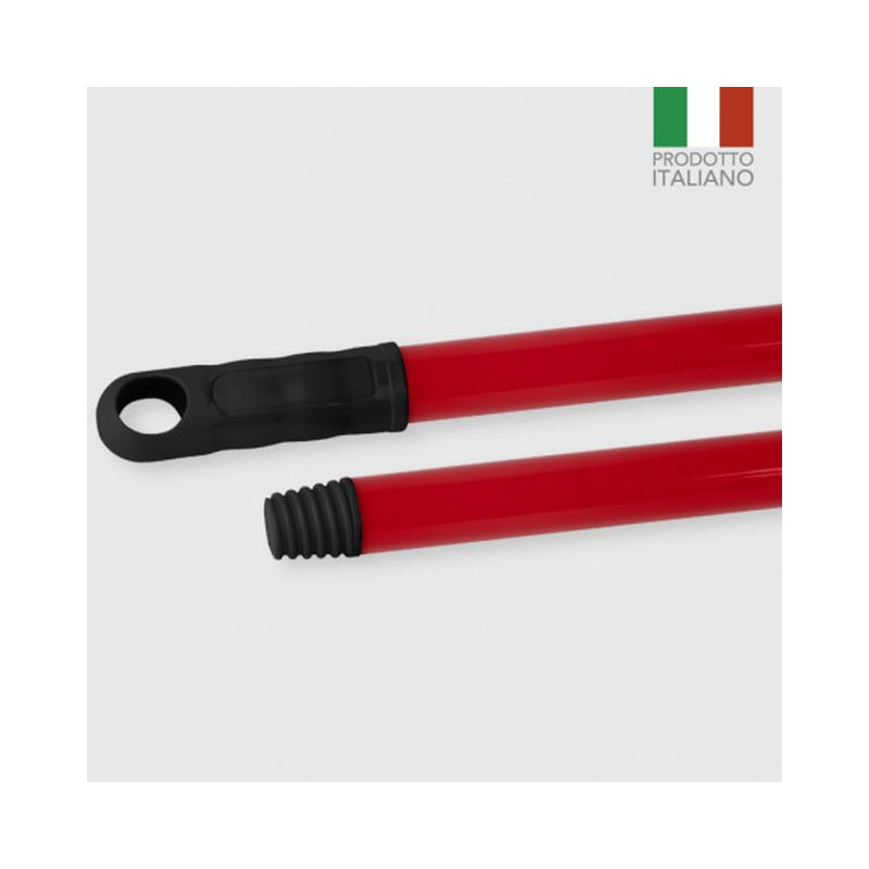 MANICO METAL ROBUSTO ROSSO 1,30CM