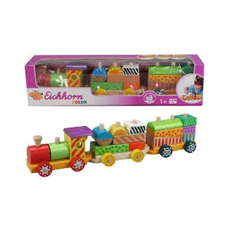 EH TRENINO COLORATO CM.41 EAN 4003046022230 INGROSSO GIOCHI IN LEGNO