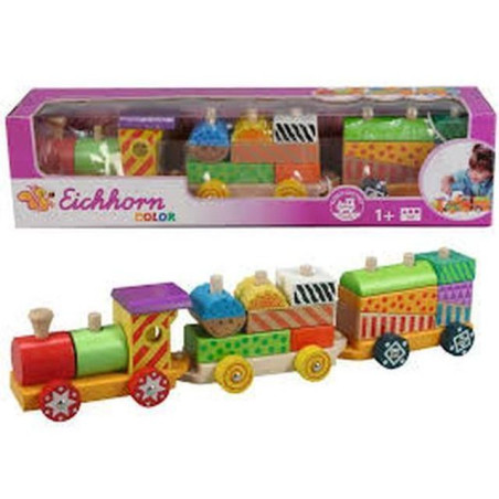 EH TRENINO COLORATO CM.41 EAN 4003046022230 INGROSSO GIOCHI IN LEGNO