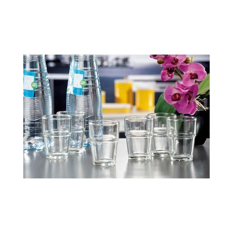 BICCHIERI VETRO ELLIOT 17CL 6PEZZI EAN 8021785315914 INGROSSO BICCHIERI PER CASA