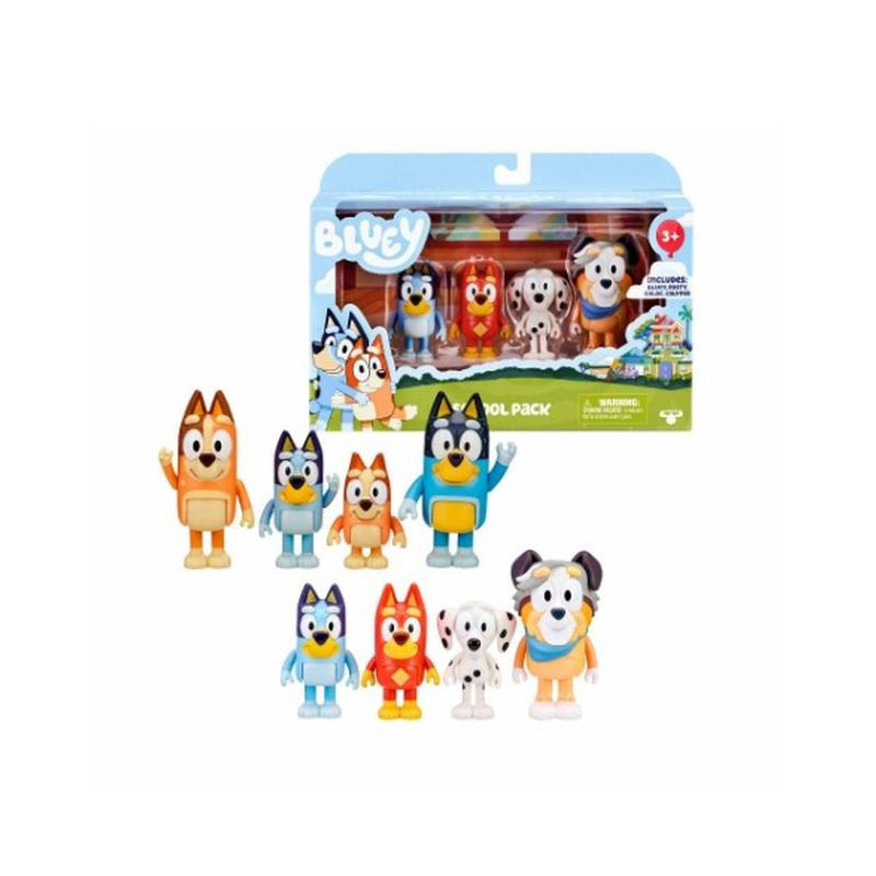 BLUEY NEW SET 4 PERS.ASS. EAN 8056379137849 INGROSSO PERSONAGGI CARTOON E DISNEY