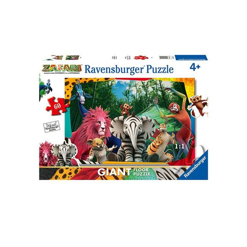 PUZZLE PZ.60 GIANT ZAFARI EAN 4005556030408 INGROSSO PUZZLE CLASSICI