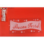 STICKER ADESIVO BUONE FESTE EAN 8033113980855 INGROSSO VETROFANIE