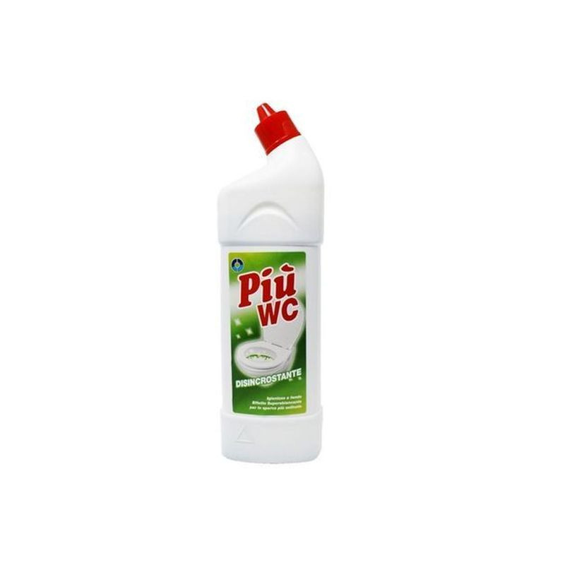 PIU' WC 750ML DISINCROSTANTE VERDE EAN 8012442001622 INGROSSO DETERSIVI