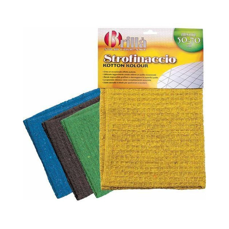 STROFINACCIO KOTTON KOLOUR 50X70CM EAN 8000061041129 INGROSSO PANNO STROFINACCI